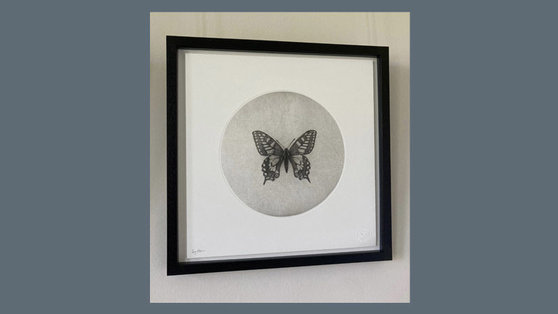 Artwork of butterfly