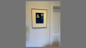 Thumbnail of http://Blue%20artwork%20of%20boat%20sailing